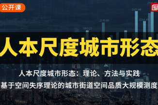 人本尺度城市形态：理论、方法与实践